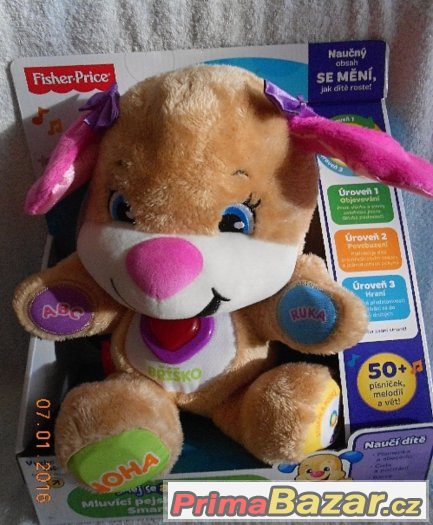 Fisher Price Mluvící pejskova sestřička Smart Stag-nové – fotografie 1