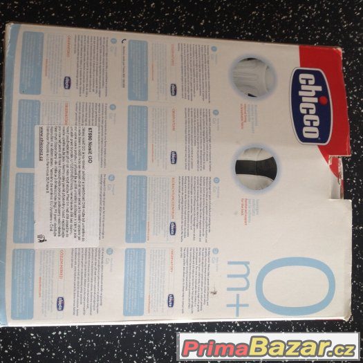 Prodám úplně nové dětské nosítko Chicco 0 - 9 kg, černé – fotografie 5