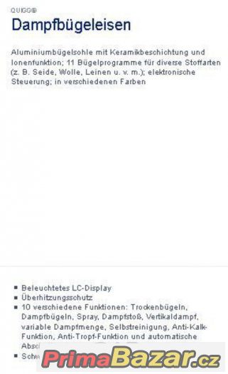 Žehlička s ionizací, LCD displey,vys.kvalita,keramika , nová – fotografie 3