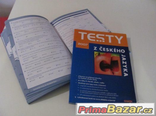 Testy z českého jazyka – fotografie 1