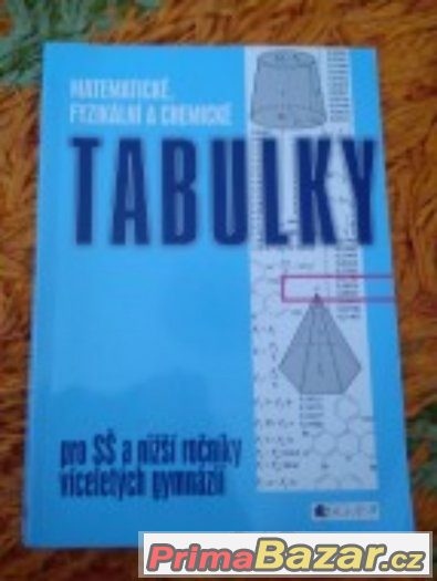 Matematické, fyzikální a chemické tabulky – fotografie 1