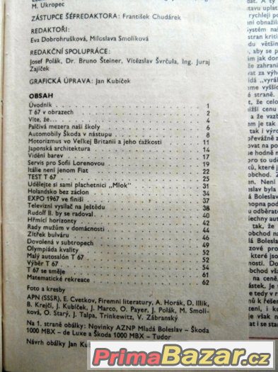 Technický magazín - ročník 1967 – fotografie 4
