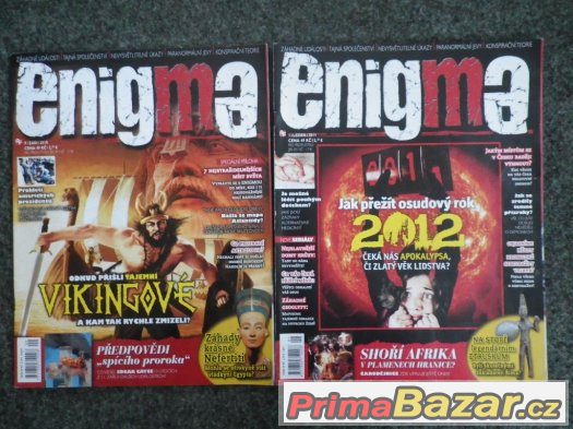 Magazín/časopis Enigma čísla 9/2010 a 1/2011 – fotografie 1