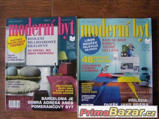 Časopisy Moderní byt – fotografie 2