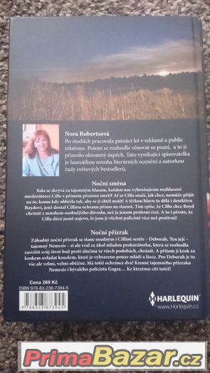 Kniha Nora Robertsová "Temné noci" – fotografie 3