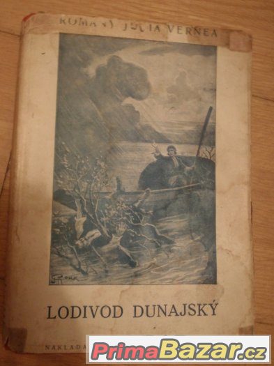 VERNE: Lodivod Dunajský, 1926, papírový ochranný PŘEBAL – fotografie 1