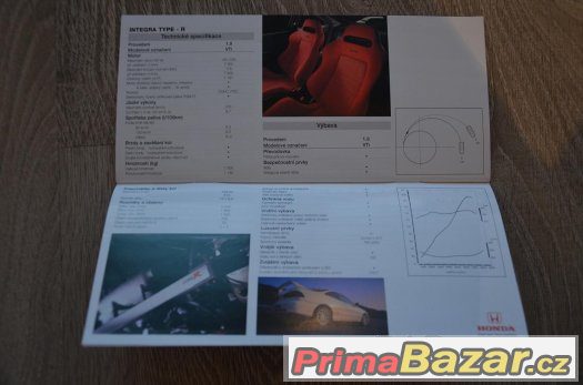 Prospekt - přehled modelové řady vozů Honda z roku 1998 – fotografie 5