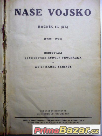 II. ročník vojenského časopisu z I. republiky – fotografie 3
