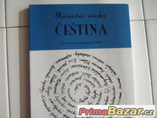 Maturitní otázkzy Čeština – fotografie 1