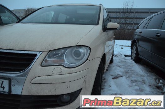 vw Touran 1,9tdi 77kw, rv. 2008 max výbava – fotografie 3