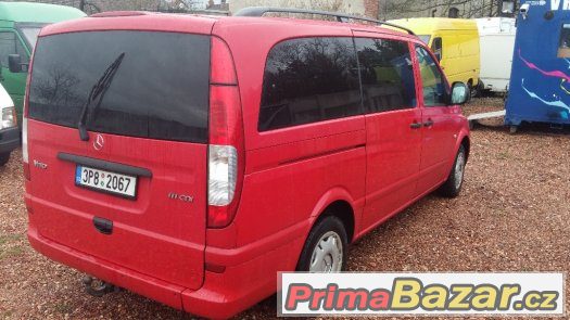 Mercedes Vito 111CDI.1 majitel,koupeno v ČR.Top stav – fotografie 3