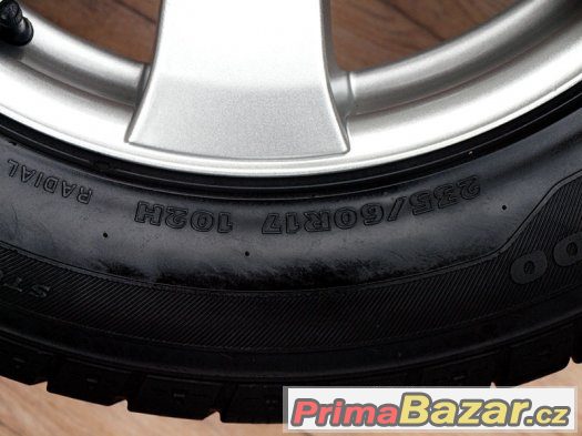 17" Alu kola == 5x112 == AUTEC == ZIMNÍ PNEU 235/60R17 – fotografie 4