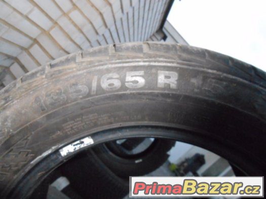 2 Kusy Zimni Pneu MS 185 / 65 / 15 Continental 4MM – fotografie 3