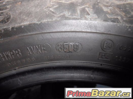 2 Kusy Zimni Pneu MS 185 / 65 / 15 Continental 4MM – fotografie 5
