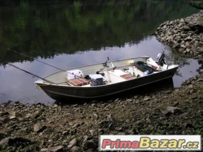 Hliníkova loď Marine 15 s + Vozík na SPZ