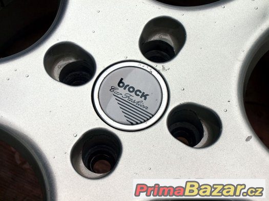 16" Alu kola == 4x100 == BROCK B2 == NOVÉ PNEU 215/40R16 – fotografie 3
