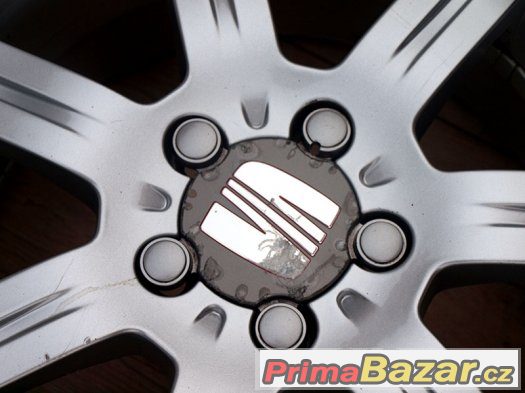 16" Alu kola == 5x112 == SEAT LEON 1P0 = ORIGINÁL - TOP – fotografie 3