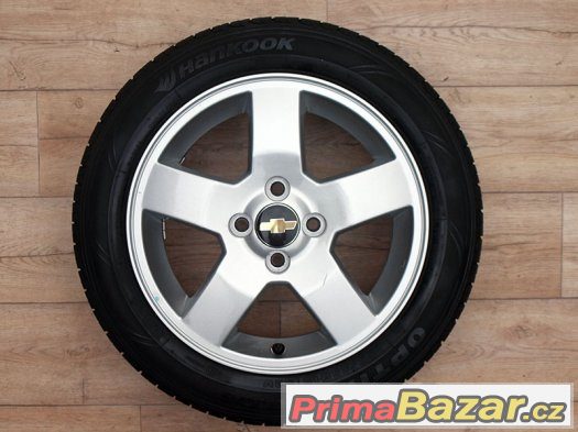 15" Alu kola == 4x100 == CHEVROLET == OBUTÁ SADA - TOP – fotografie 2