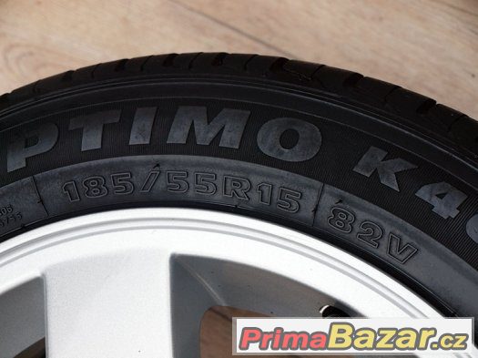 15" Alu kola == 4x100 == CHEVROLET == OBUTÁ SADA - TOP – fotografie 4