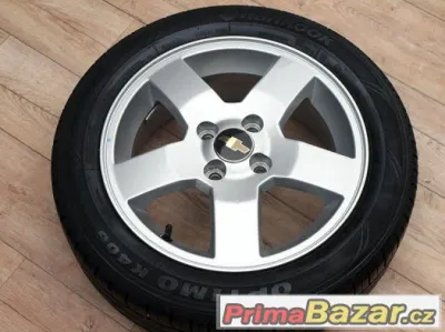 15" Alu kola == 4x100 == CHEVROLET == OBUTÁ SADA - TOP