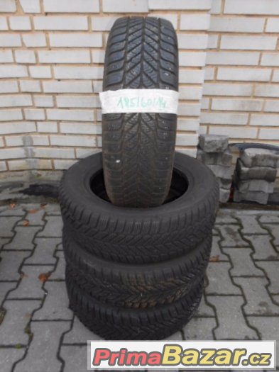 2 Kusy Zimni Pneu 185/60/14 Vzorek 6MM – fotografie 1