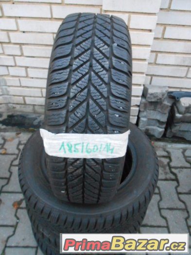 2 Kusy Zimni Pneu 185/60/14 Vzorek 6MM – fotografie 2