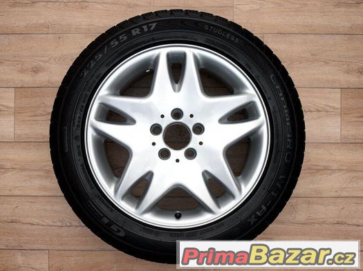 17" Alu kola == 5x112 == MERCEDES = W220 – ZIMNÍ PNEU – fotografie 2