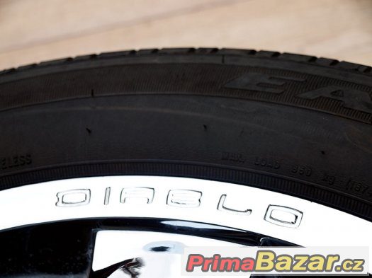 20" Alu kola == 5x112 + 5x114,3== DIABLO = CHROM PECKY – fotografie 4