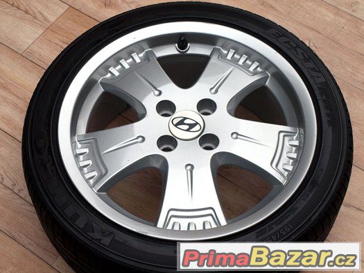 16" Alu kola == 4x100 == HYUNDAI == TOP LETNÍ PNEU – fotografie 1