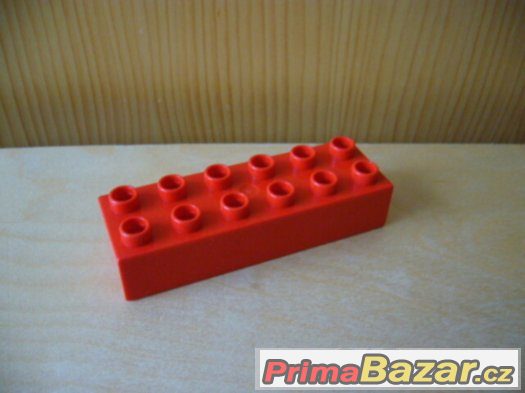 Lego duplo dlouhé kostky 2x6 - 2x10 nopů – fotografie 1