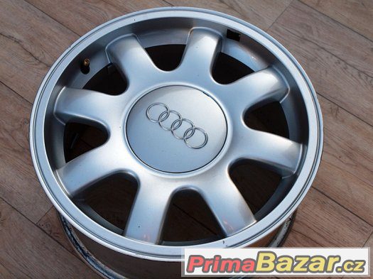 15" Alu kola == 5x112 == AUDI – ORIGINÁL SADA - TOP – fotografie 1