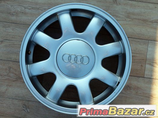15" Alu kola == 5x112 == AUDI – ORIGINÁL SADA - TOP – fotografie 2