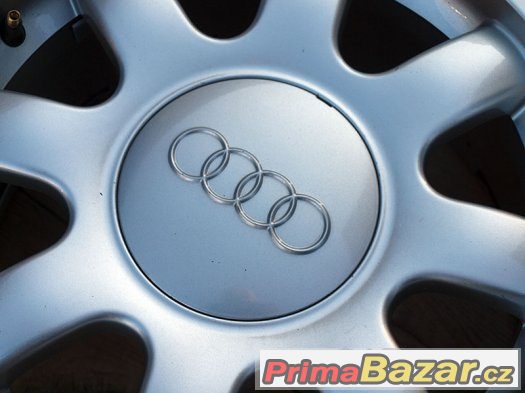 15" Alu kola == 5x112 == AUDI – ORIGINÁL SADA - TOP – fotografie 3
