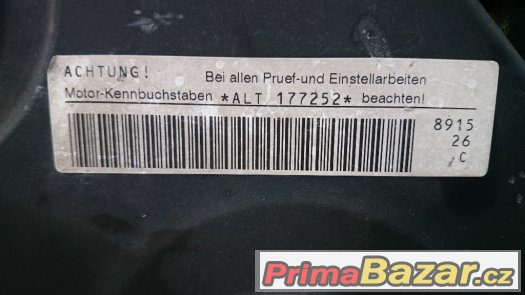 Motor VW Passat 2,0i 96kw ALT, klimakompresor – fotografie 2