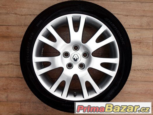 17" Alu kola ++ 5x108 ++ RENAULT ++ LETNÍ SADA + ČIDLA TPMS – fotografie 2
