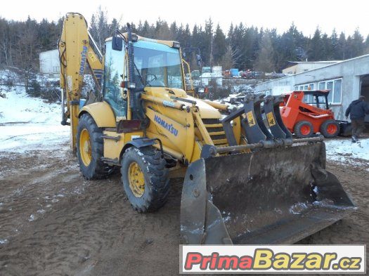 Prodám traktorbagr Komatsu WB93R – fotografie 1