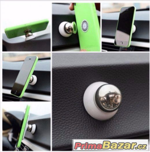 Magnetický držák navigace, mobilu až do 7´ – fotografie 1