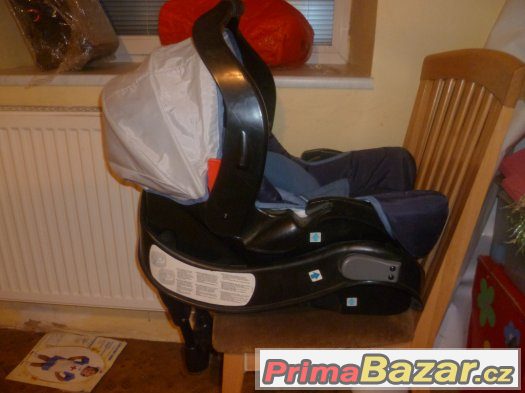 Autosedačka Graco 0-11kg tmavě modrá, vložná taška Graco – fotografie 4