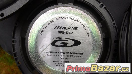 koaxiální repro Alpine SPG-17C2 – fotografie 1