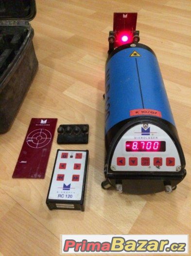 Potrubní laser Mikrofyn MLP 120C - starší funkční – fotografie 1