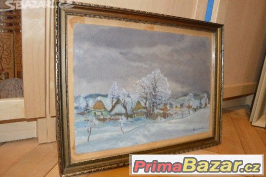 Obraz č.5 malovaný , rám – fotografie 1