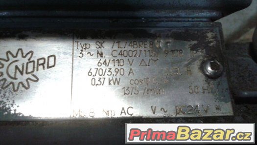 Převodovka s elektromotorem – fotografie 2