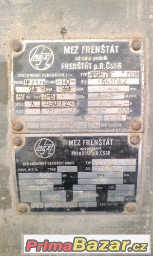 alternátor 24kw – fotografie 4