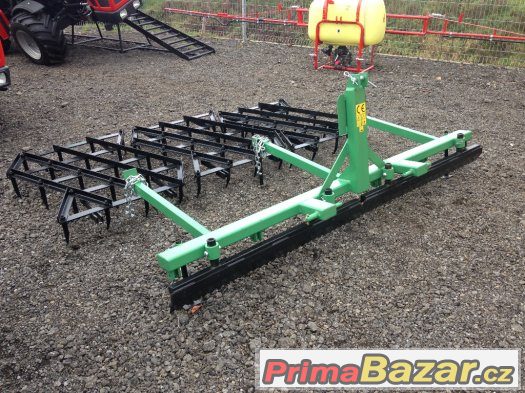 Nesené hřebové brány za traktor, malotraktor 190 cm+ – fotografie 1
