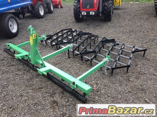 Nesené hřebové brány za traktor, malotraktor 190 cm+ – fotografie 2