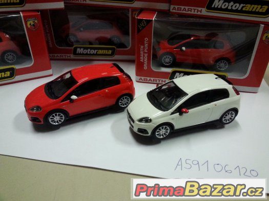 Model 1:24 Fiat Grande Punto Abarth – fotografie 1