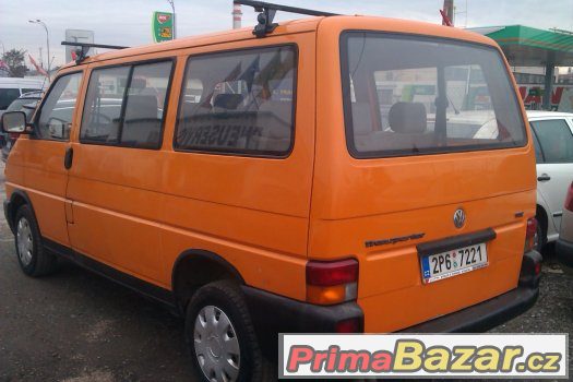 VW TRANSPORTER 2,5TDi = 9-ti místný – fotografie 2