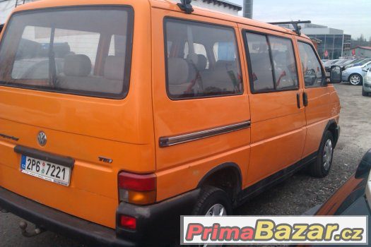 VW TRANSPORTER 2,5TDi = 9-ti místný – fotografie 3