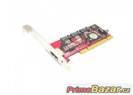 řadič Kouwell 5125 RAID5 SATAII 1xeSATA,3xSATA II – fotografie 1