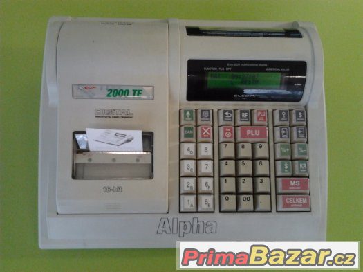 Registrační pokladna Euro Alpha 2000TE – fotografie 1
